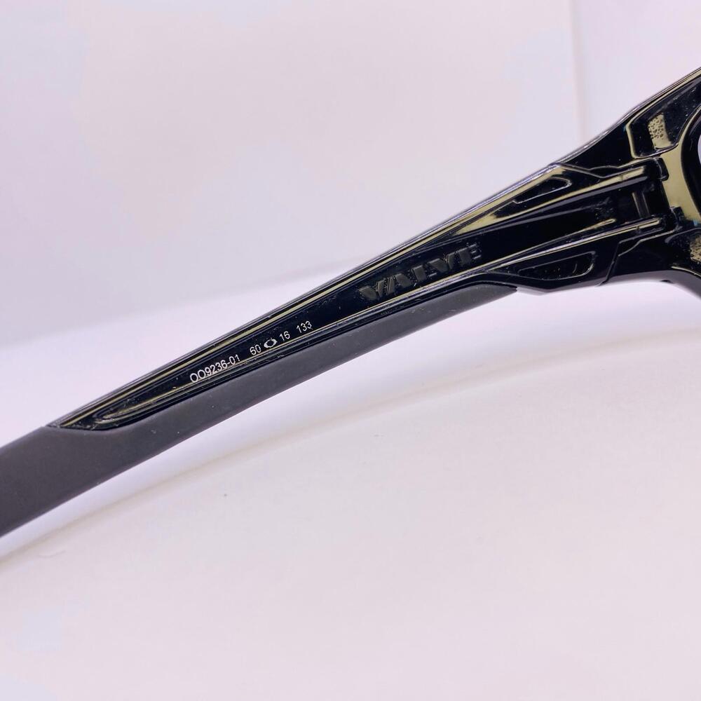 Oakley Valve Sunglasses Frames OO9236-01 60 [] 16 133 Black Authentic - Picture 6 of 9